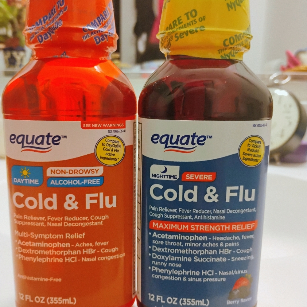 Equate Cold & Flu Relief Set